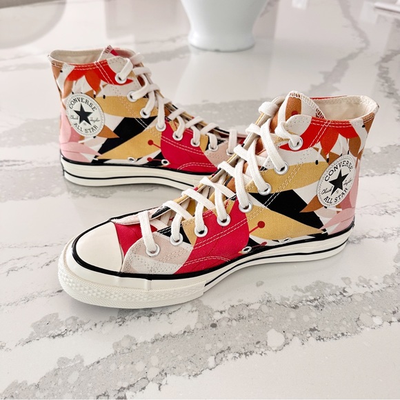 Converse Chuck 70 High Vintage Floral Sneakers - Picture 16 of 16